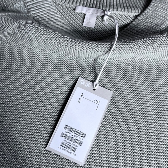 COS Cotton Crew Neck Sweater (NWT) - Picture 4 of 6